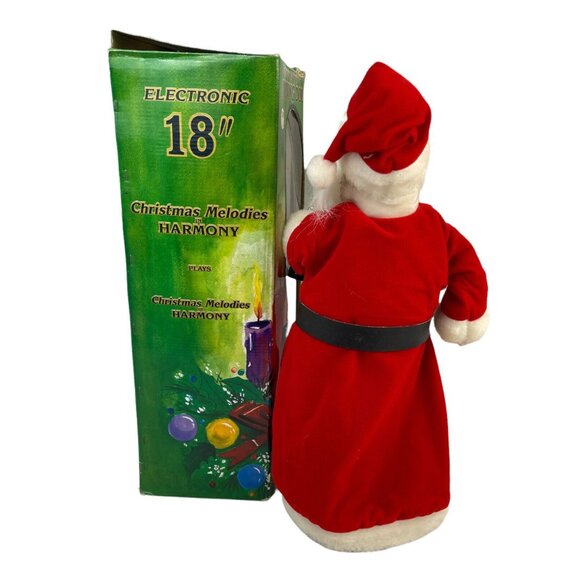 Vtg Motion-ette Animated Santa Claus With Candle 18” Coca Cola Christmas Holiday - Picture 2 of 12